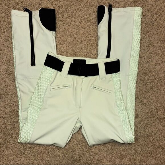 Goldbergh Pippa Brooke Ski Pants Mint Green Waterproof US 8 - Picture 1 of 7